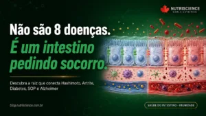 Não são 8 doenças. É um intestino pedindo socorro.